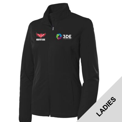 3DE North Side - Ladies Active Soft Shell Jacket Thumbnail