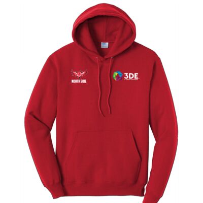 3DE North Side - Core Fleece Pullover Hooded Sweatshirt Thumbnail