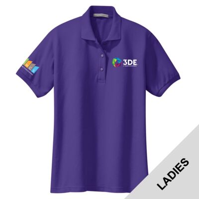 3DE FWCS - Ladies Silk Touch Polo Thumbnail