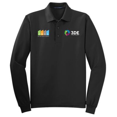 3DE FWCS - Silk Touch Long Sleeve Polo Thumbnail