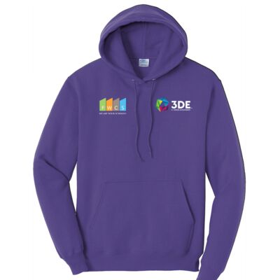 3DE FWCS - Core Fleece Pullover Hooded Sweatshirt Thumbnail