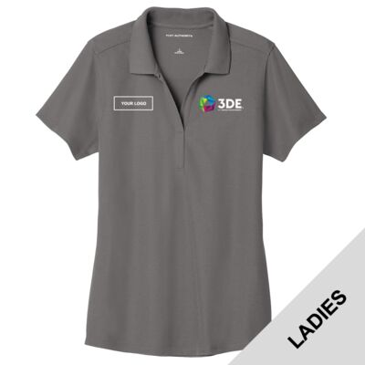3DE Custom - Ladies EZPerformance  Pique Polo Thumbnail