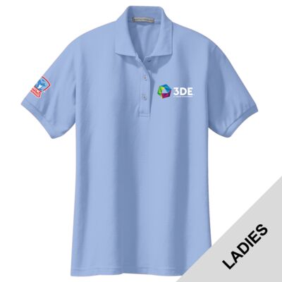 3DE Wayne - Ladies Silk Touch Polo Thumbnail