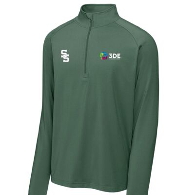 3DE South Side - Sport Wick ® Stretch 1/2 Zip Pullover Thumbnail