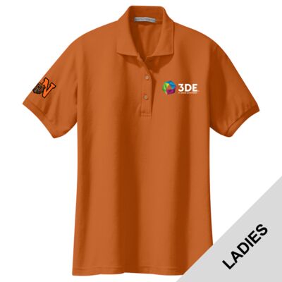3DE Northrop  - Ladies Silk Touch Polo Thumbnail