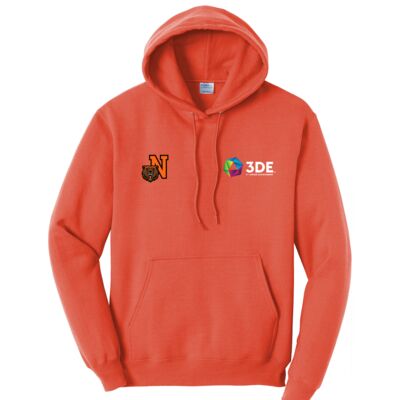 3DE Northrop - Core Fleece Pullover Hooded Sweatshirt Thumbnail