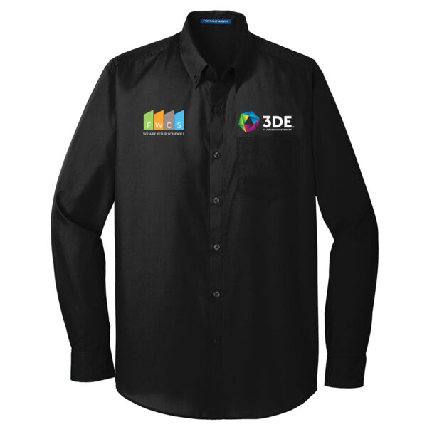 W100 - EMB - J248E002 Left Chest / F248E002 Right Chest - FWCS Long Sleeve Poplin Shirt Thumbnail