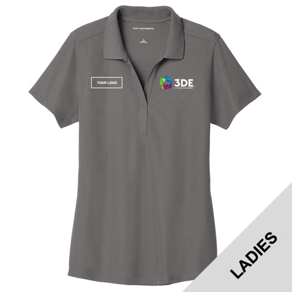 LK600 - EMB - J248E002 Left Chest - 3DE Ladies Wicking Polo Thumbnail