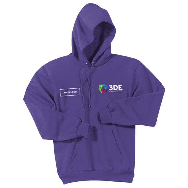 PC90H - EMB - J248E002 Left Chest - 3DE Pullover Hoodie Thumbnail