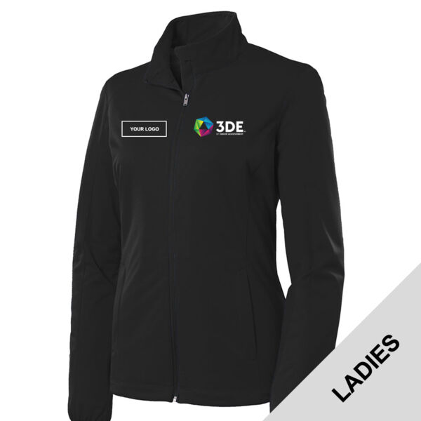 L717 - EMB - J248E002 Left Chest - 3DE Ladies Soft Shell Jacket Thumbnail