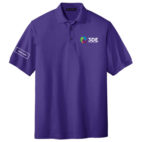 K500 - EMB - J248E002 Left Chest - 3DE Pique Polo Thumbnail