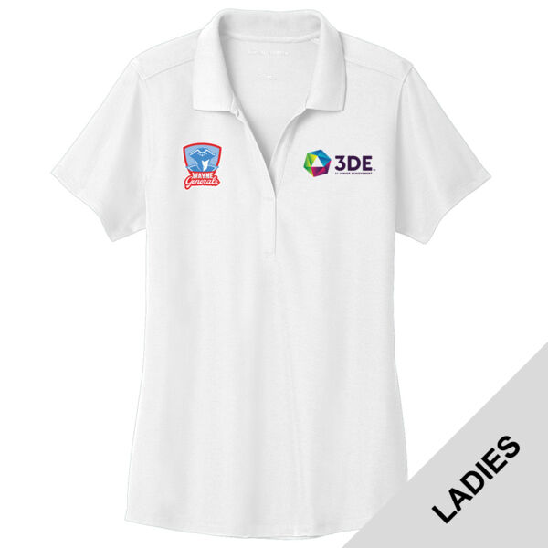 LK600 - EMB - J248E002 Left Chest / W221E004 Right Chest - Wayne Ladies Heavyweight Pique Polo Thumbnail