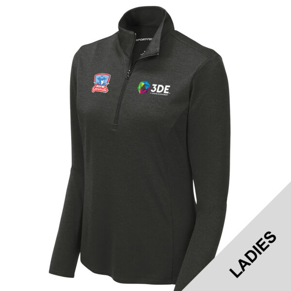 LST469 - EMB - J248E002 Left Chest / W221E004 Right Chest - Wayne Ladies 1/2 Zip Pullover Thumbnail