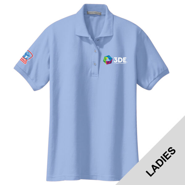 L500 - EMB - J248E002 Left Chest / W221E004 Right Sleeve - Wayne Ladies Pique Polo Thumbnail