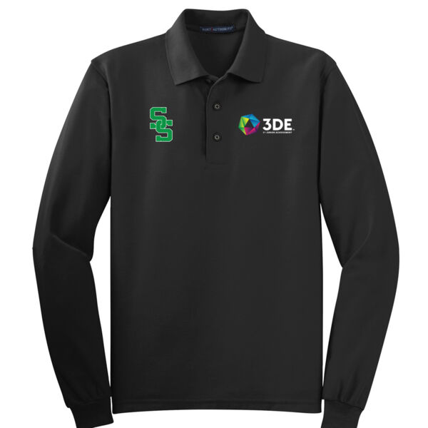 K500LS - EMB - J248E002 Left Chest / S348E002 Right Chest - South Side Long Sleeve Pique Polo Thumbnail