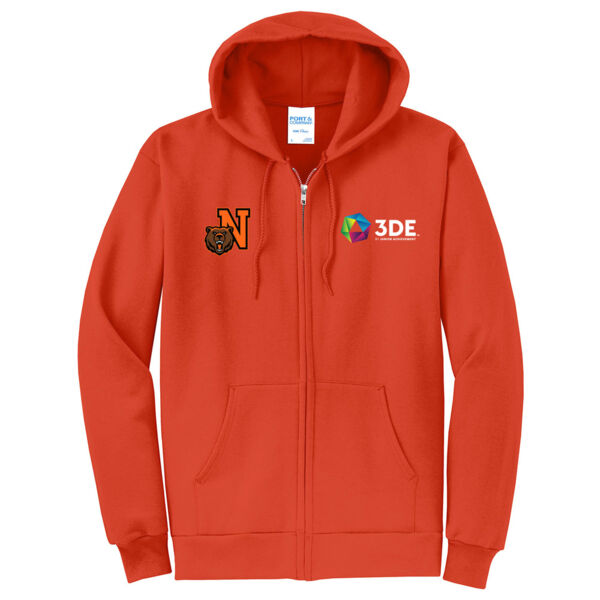 PC78ZH - EMB - J248E002 Left Chest / N209E015 Right Chest - Northrop Full Zip Hoodie Thumbnail