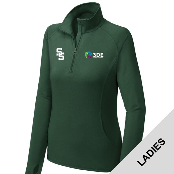 LST850 - EMB - J248E002 Left Chest / S348E002 Right Chest - South Side Ladies 1/2 Zip Pullover Thumbnail